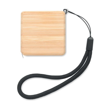 Mètre ruban en bambou 1 m — bois — image du produit (2)