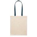 Sac de courses en coton, 140 g/m², bleu