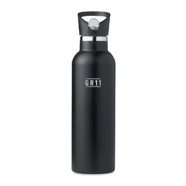 Bouteille à double paroi 700 ml — noir — image du produit (3)