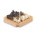Lot de 4 dessous-de-verre avec jeux, bois