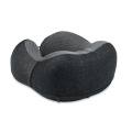 Coussin de voyage en RPET, gris pierre