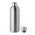 Gourde à double paroi 500 ml, argenté mat