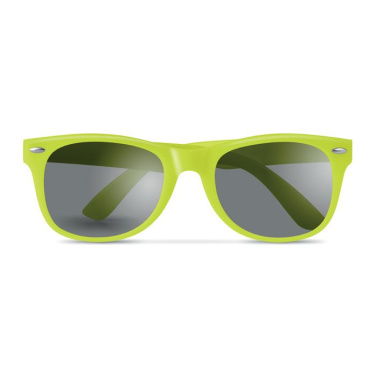 Lunettes de soleil avec protection UV VILJANDI — vert citron — image du produit (2)