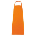 Tablier de cuisine en coton, orange