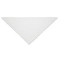 Foulard multifonction en polycoton, blanc