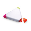 Surligneur triangulaire, blanc