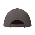 Casquette de baseball à 6 panneaux, gris pierre