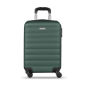 Valise rigide à roulettes, vert foncé