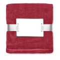 Couverture en flanelle, bordeaux