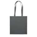 Sac de courses en coton 140 g/m², gris pierre