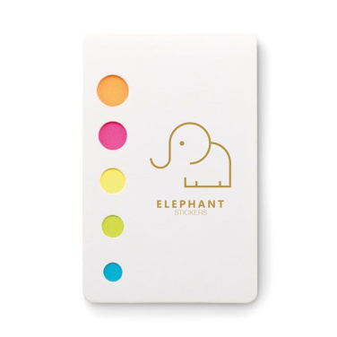 Bloc de marque-pages — blanc — image du produit (2)