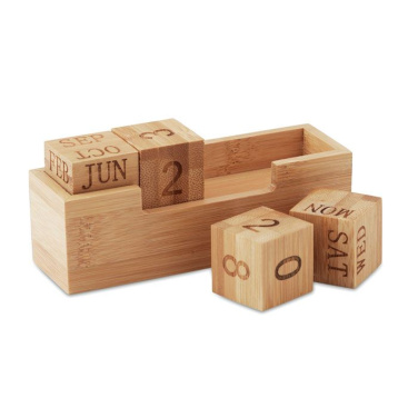 Calendrier en bambou — bois — image du produit (3)