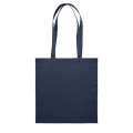 Sac de courses en coton 140 g/m², bleu marine français