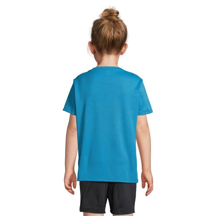 Tee-shirt de sport enfant SPRINT KIDS — bleu aqua — 4XL — image du produit