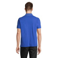 Polo PALERMO, bleu roi/blanc