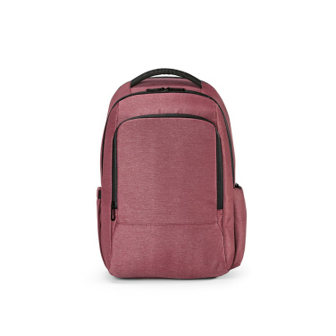 Sac à dos New York de 20 L en nylon recyclé et rPET, pour ordinateur de 17 pouces — bordeaux — image du produit (2)