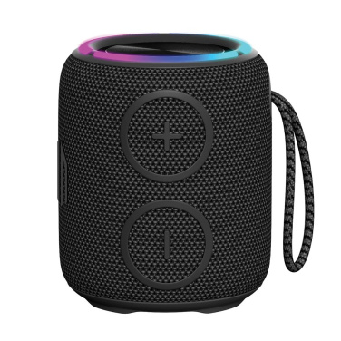 Enceinte Urban Vitamin Palmdale de 16 W IPX7 en plastique recyclé RCS — noir — vue de détail (2)