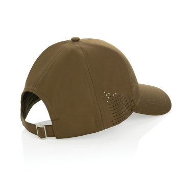 Casquette de sport Impact AWARE™ en RPET à 6 panneaux — vert — vue de détail (2)