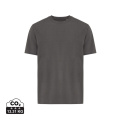 T-shirt épais Nikko IQONIQ en coton recyclé, anthracite