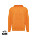 Sweat à capuche léger Iqoniq Rila en coton recyclé, orange