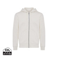 Sweat à capuche entièrement zippé Iqoniq Abisko en coton recyclé, naturel brut