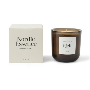 Grande bougie parfumée Nordic essence — blanc cassé — vue de détail (1)