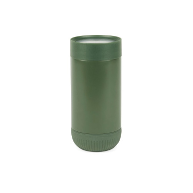 Mug isotherme VINGA Erie 350 ml en acier inoxydable recyclé, vert — vue de détail (1)