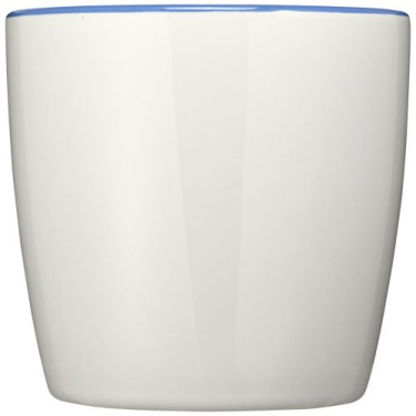 Aztec – mug en céramique 340 ml — blanc / bleu roi — photo du produit (1)