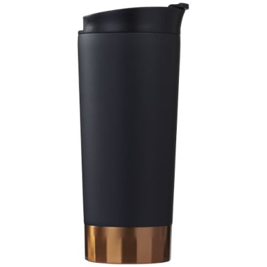Peeta – mug isotherme élégant 500 ml — noir uni — photo du produit (1)