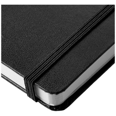 Classic – carnet de poche A6 à couverture rigide — noir uni — photo du produit (3)