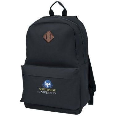 Sac à dos 15 l pour ordinateur 15 pouces Stratta, noir uni — image du produit (3)