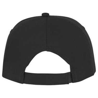 Casquette à 5 panneaux avec visière sandwich Styx, noir uni — image du produit (2)