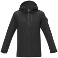 Veste légère unisexe circulaire en matière recyclée GRS Kai, noir uni