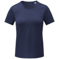 T-shirt femme à manches courtes, finition cool-fit, Kratos, bleu marine