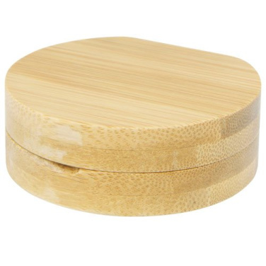 Miroir de poche en bambou Afrodit, naturel — image du produit (2)