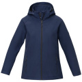 Veste softshell rembourrée femme Notus, bleu marine