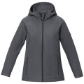 Veste softshell rembourrée femme Notus, gris orage