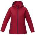 Veste softshell rembourrée femme Notus, rouge