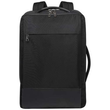 Sac à dos extensible pour ordinateur 17 pouces 35 l en matière recyclée GRS Expedition Pro — noir uni — image du produit (1)