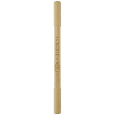 Stylo double fonction Samambu en bambou — naturel — image du produit (2)