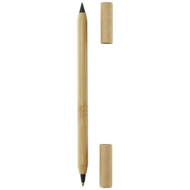 Stylo double fonction Samambu en bambou — naturel — image du produit (1)