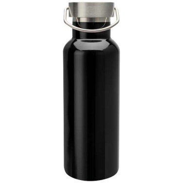 Gourde Sedona 500 ml en acier inoxydable recyclé certifié RCS — noir uni — image du produit (2)