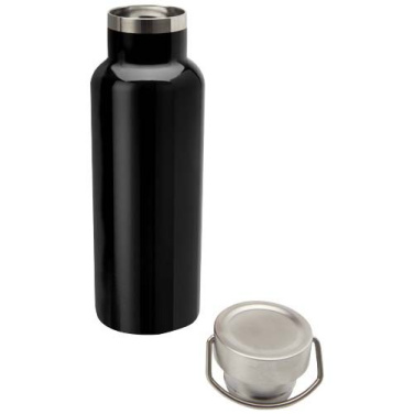 Gourde Sedona 500 ml en acier inoxydable recyclé certifié RCS — noir uni — image du produit (4)