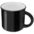Mug en céramique Bari 240 ml, noir uni
