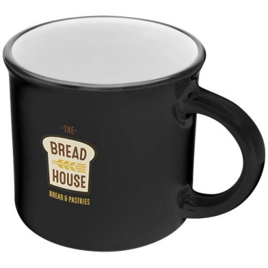 Mug en céramique Bari 240 ml — noir uni — image du produit (4)