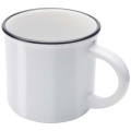 Mug en céramique Bari 240 ml, blanc