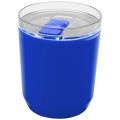 Gobelet Hudson 180 ml à double paroi en plastique recyclé, bleu
