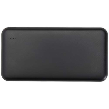 Batterie externe Intan 10000 mAh 10 W en plastique recyclé — noir uni — image du produit (1)