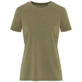 Tee-shirt femme Nanaimo à manches courtes, finition lavée, 160 g/m2, vert forêt