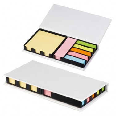 Carnet de notes adhésives AMARILLO — blanc — image du produit (2)